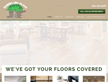 Tablet Screenshot of floorslikeglass.com